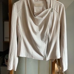 NWOT Blank NYC Faux Suede Drape Jacket